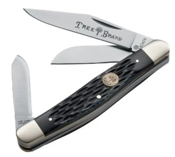 Boker Ts Stockman Jigged Black knives 110725