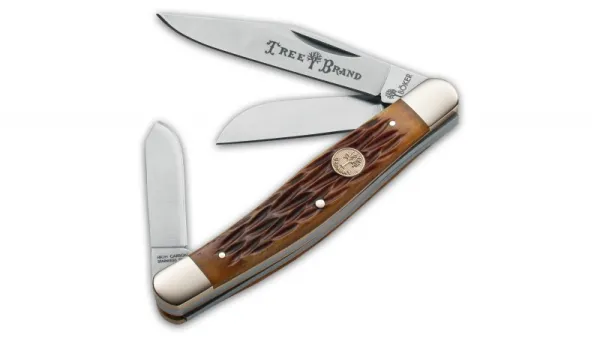 Boker Ts Stockman Jigged Brown knives 110726