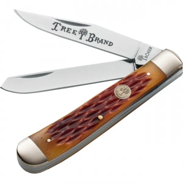 Boker Ts Trapper Jig Brown Bone knives 110732