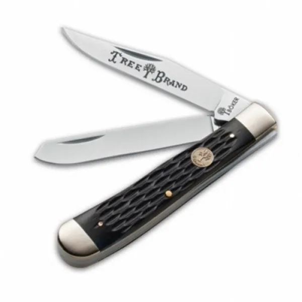 Boker Ts Trapper Jig Black Bone knives 110733