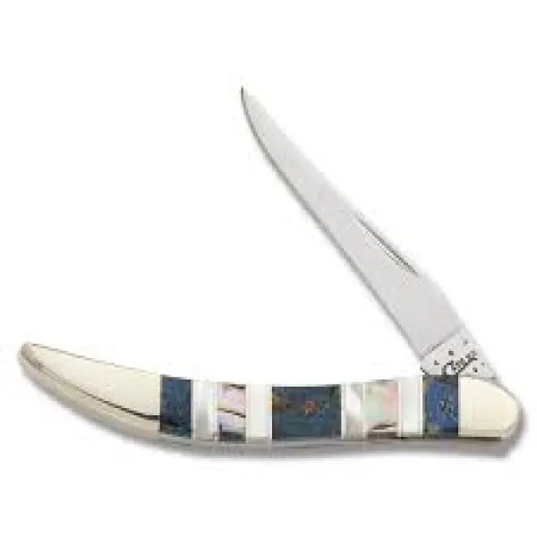 Case Exotic Peacock Sm Tx Toothpick Knives 11083