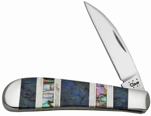 Case Exotic Peacock Sway Back Gent Knives 11085