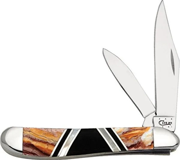 Case Exotic Lions Paw Peanut Knives 11088