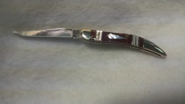 Case Exotic Red-gold Jasper Sm Tpk Knives 11097