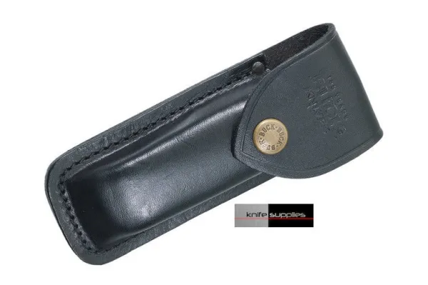 Buck Black Leather Sheath B110S