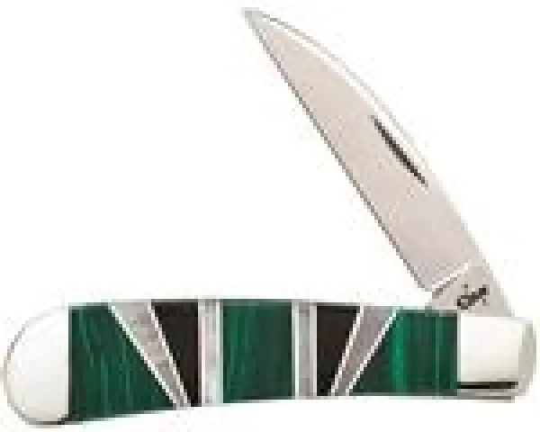 Case Exotic Green Malachite Sway Back (TBEX1117 SS) Knives 11154