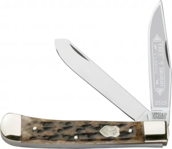 Boker Appaloosa Bone Trapper knives 112525AB