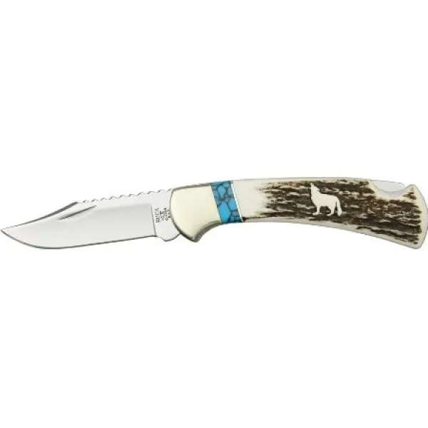 Buck 3955 Wbc Wolf Serie Elk Hndl knives 112EKSLE