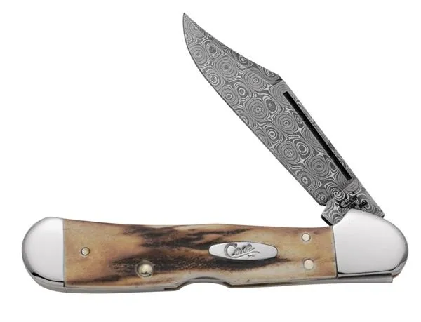 Case Dam Burnt Stag Copperlock Knives 11390
