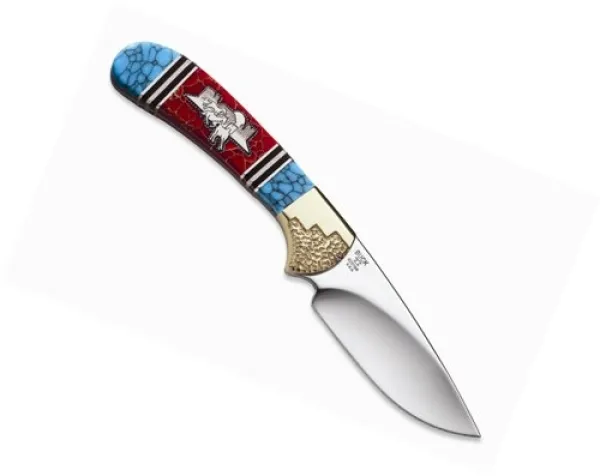 Buck 3575 Dy Wild Mustangs Skinn knives 113YISLE