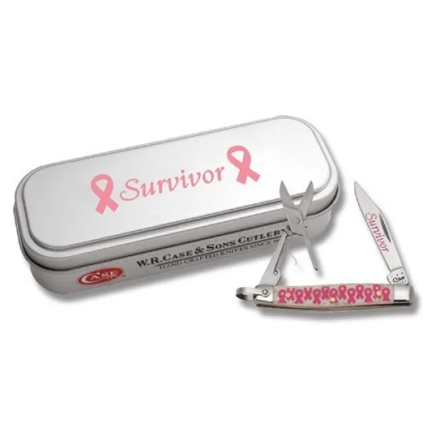 Case Breast Canc Surviv- Nat Pen Knives 11549