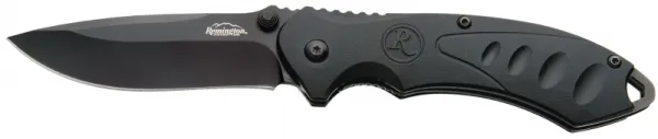 Remington Blk Hnd Blk Oxide Bld Folder knives 11607
