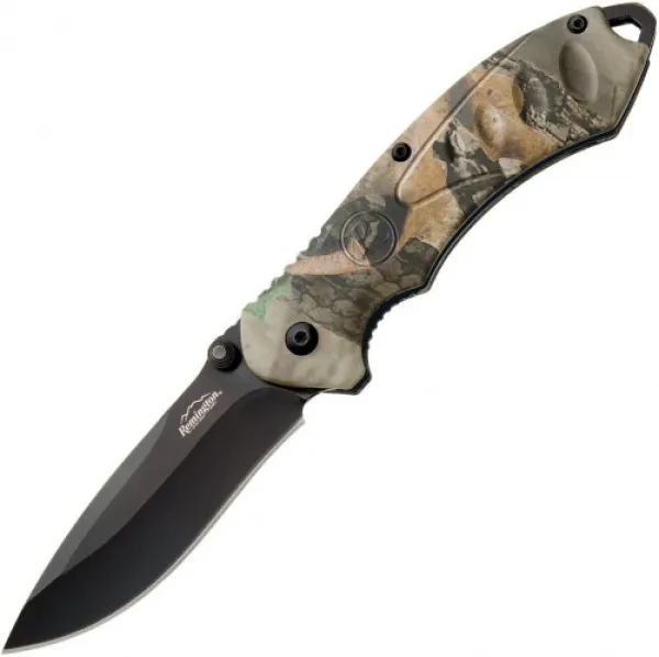 Remington Sp Series Assist 2.0 Blk-camo knives 11610