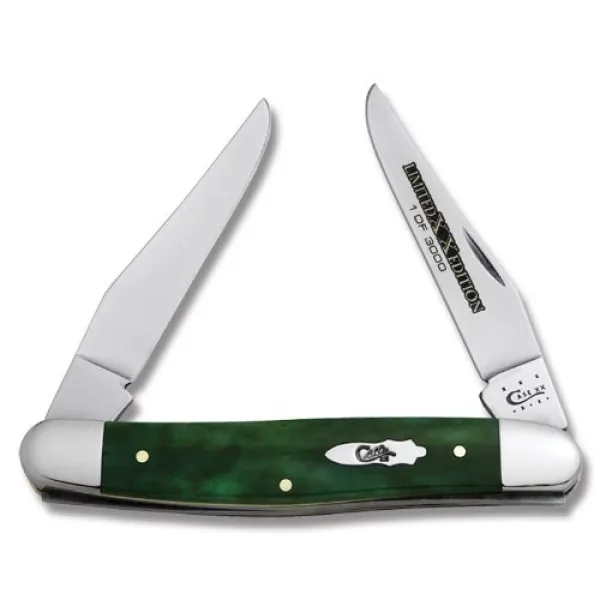 Case Lt Ed Moss Grn Muskrat Knives 11627