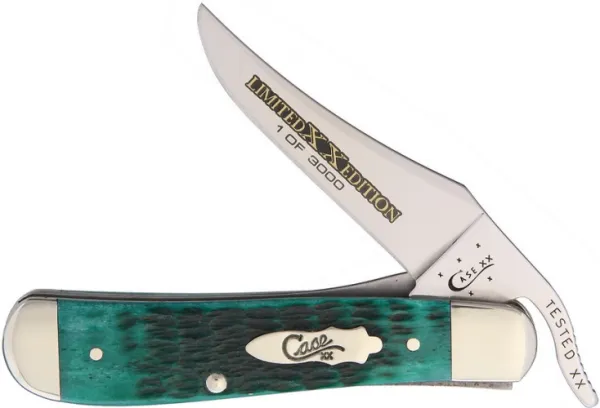 Case Lmt Ed Jade Bone Russlock Knives 11664