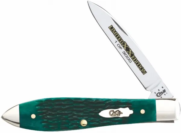 Case Lmt Ed Jade Bone Tear Drop Knives 11665