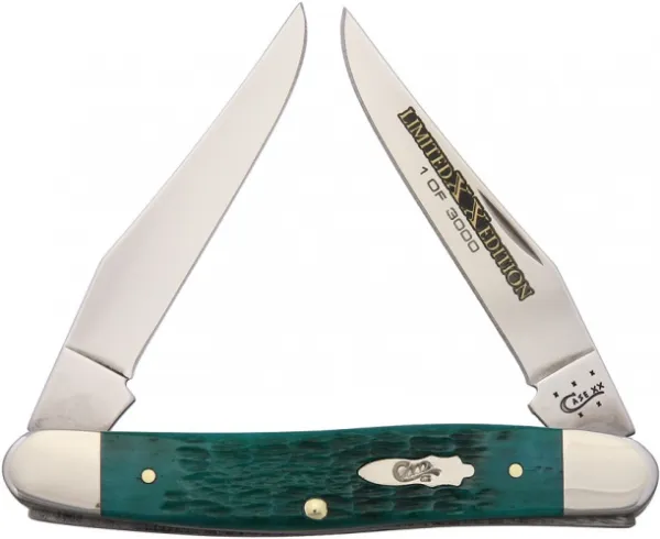Case Lmt Ed Jade Bone Muskrat Knives 11668