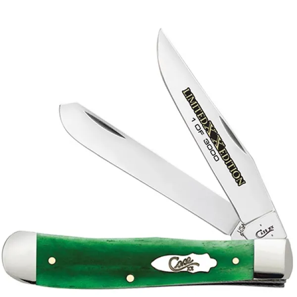 Case Lmt Ed Br Grn Bn Trapper Knives 11761