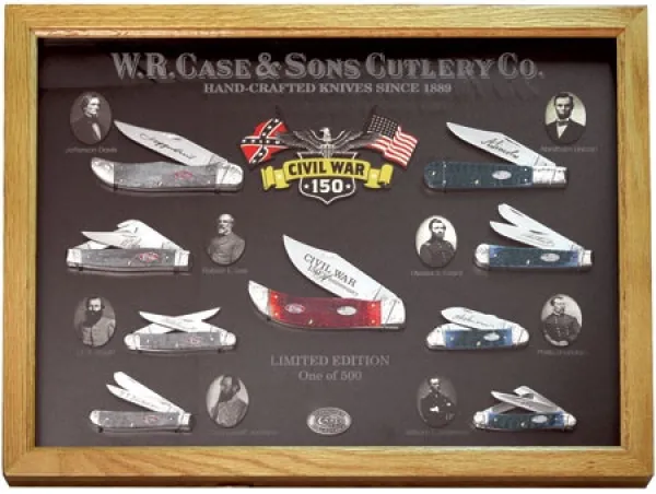 Case Civil War 150th Anniversary Se Knives 11861