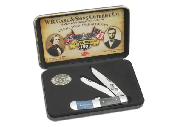 Case 150th Ann Civil War Trapper Knives 11862