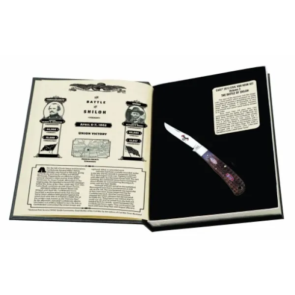 Case Blk Backpocket Battle Shiloh Knives 11870