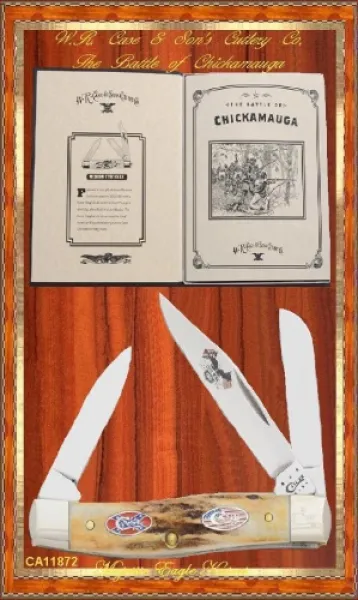 Case Chickamauga Med Stock Book Knives 11872