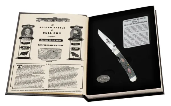 Case Second Bat Bull Run Traplock Knives 11873