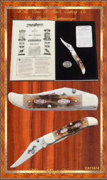 Case Chattanooga Jig Brn Fold Hunt Knives 11874