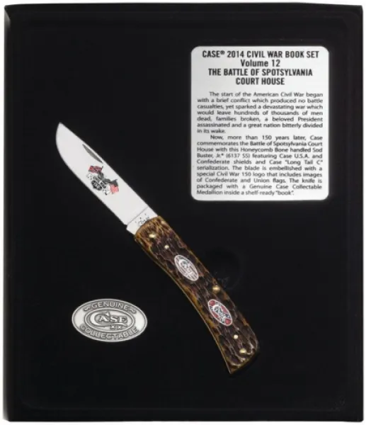 Case Civil War HoneyComb Sodbust Jr CA11878