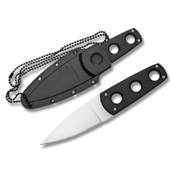 Cold 11SDT Steel Secret Edge Neck Knife