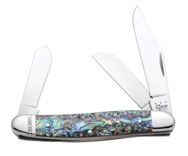 Case 8347ss Abalone Stockman Knives 12006