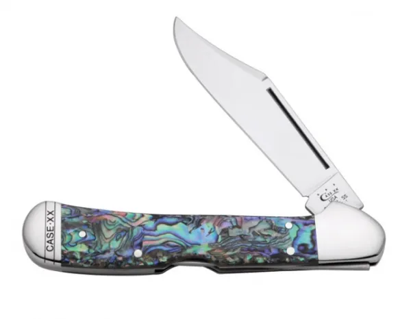 Case 12007 Abalone Copperlock Knife