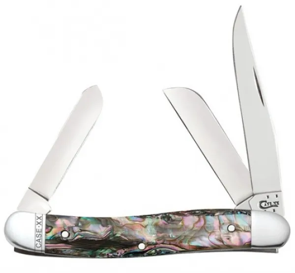 Case Abalone Medium Stockman Knives 12017