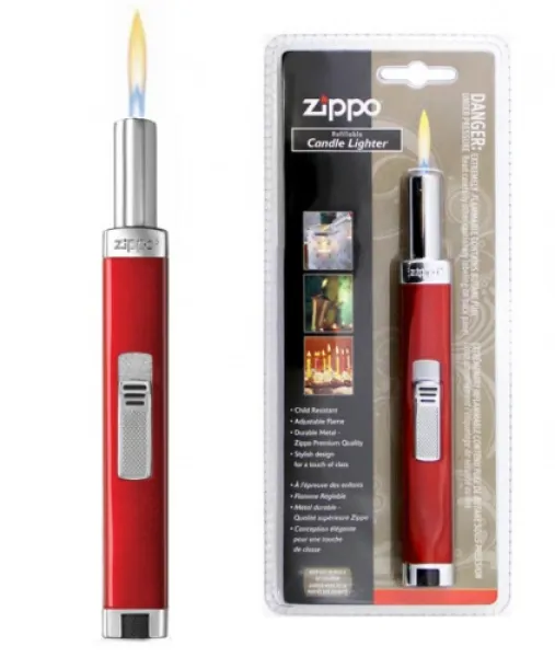 Zippo Mini Mpl Candy Apple Red lights 121204