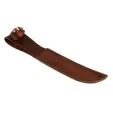 LEATHER SHEATH BRN 7 BLADE