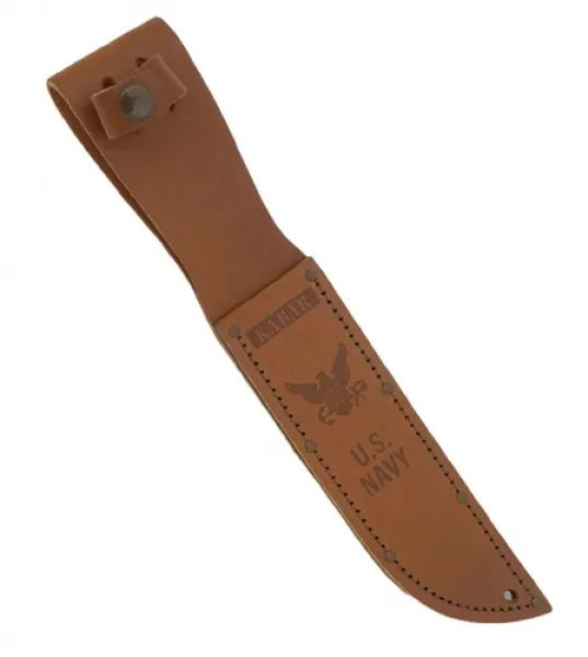 Ka-Bar Lt Sth Usn Logo Brn 7 Bl knives 1225S