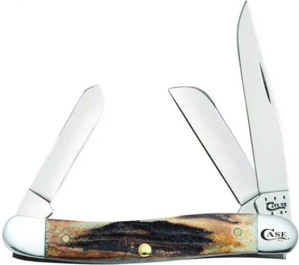 Case Prime Stag 5318 SS Medium Stockman Knives 12388