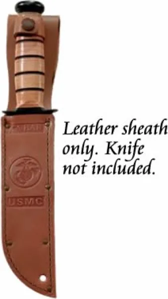 Ka-Bar 1250S USMC Leather Sheath