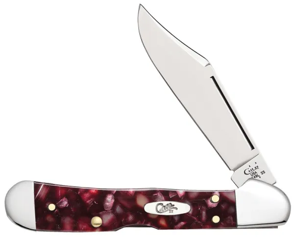 Case Cranberry Kirinite Mini Coplk Knives 13275