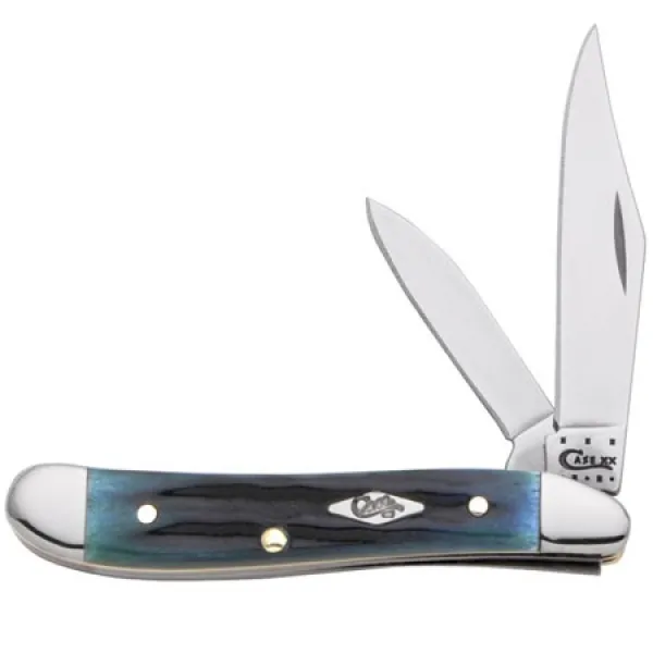 Case Peanut Kty Bluegrass Bone Knives 13345