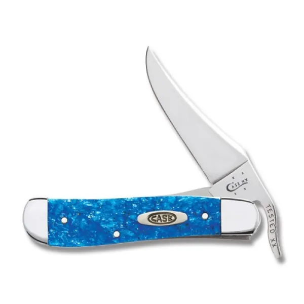 Case Blue Sparkle Kirinite-russlock Knives 13531