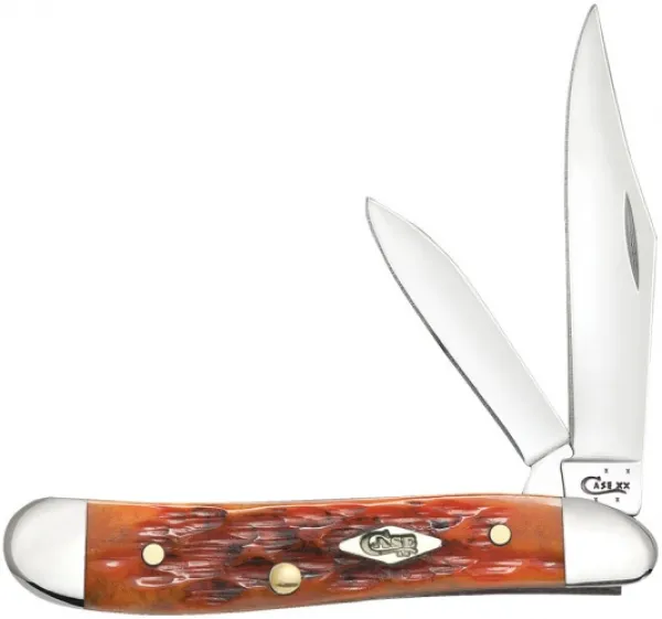 Case Harvest Moon Autum Bn Peanut Knives 13632