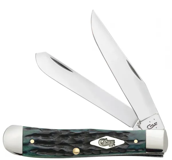 Case Harvest Mn Hunter Grn Trapper Knives 13633