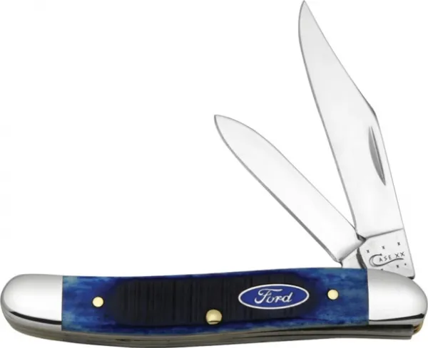 Case Ss Ford Blue Bn Medium Jack Knives 14303