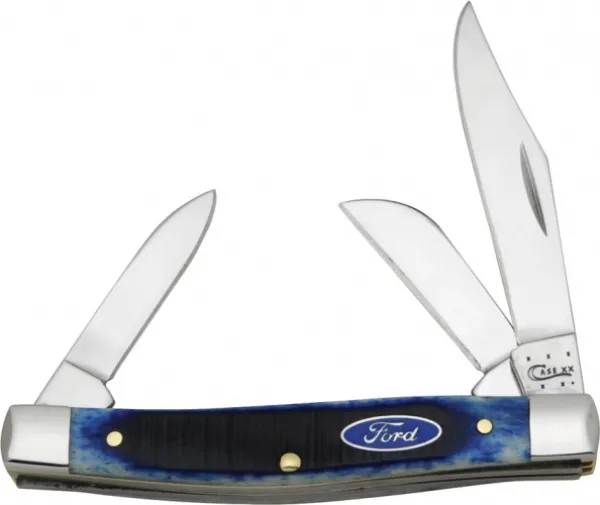 Case Ford Blue Bn Stockman 6344 Knives 14305