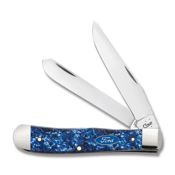 Case Ford Pol Arc Bl Kir Trapper Knives 14315