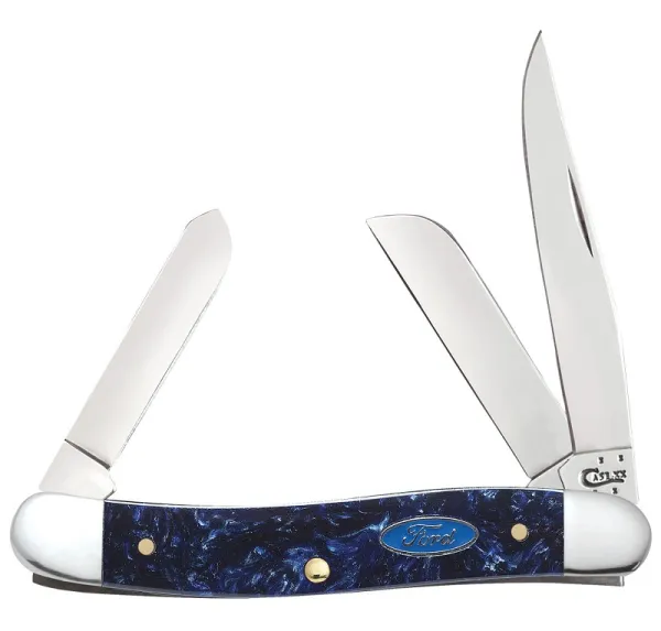 Case Ford Pol Arc Bl Kir Med Stokmn Knives 14316