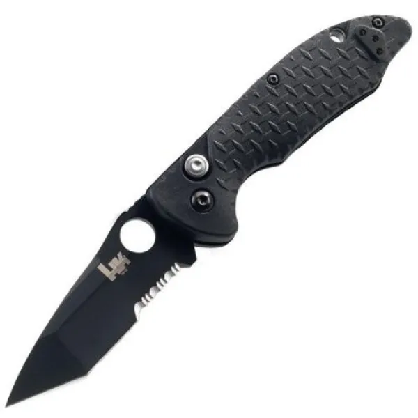 Henckels Soldat Pbm T Hole Tanto Serr Knives 14410SBK