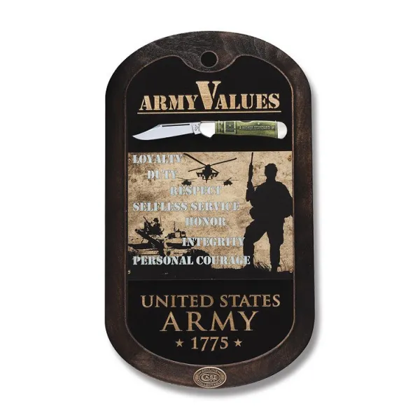 Case Us Army Comm-nat Bn Copperlock Knives 15008