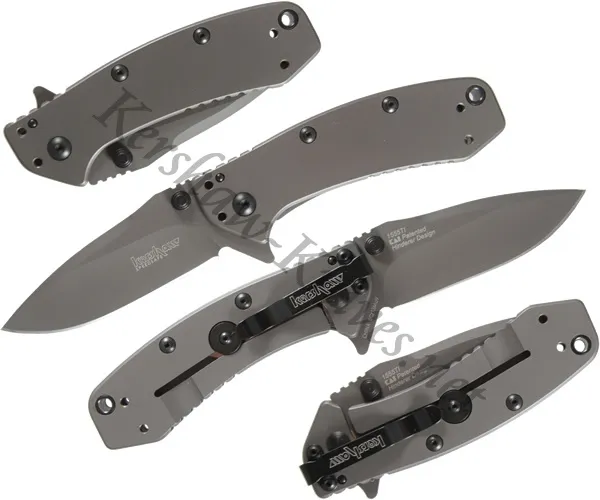 Kershaw CRYO Rick Hinderer SS Folder Knife 1555TI